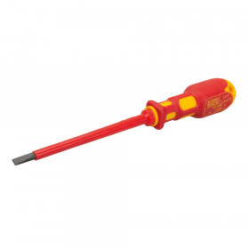 King Dick 22475 Vde Slotted Screwdriver, 5.5 X 125Mm Each 1