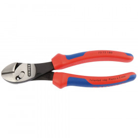 Knipex 24378 Twinforce® 73 72 180 High Leverage Diagonal Side Cutters each