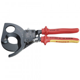 Knipex 57677 95 36 250 Vde Heavy Duty Cable Cutter, 250Mm each