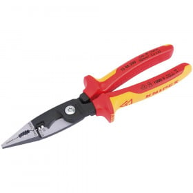 Knipex 80803 13 88 200Uksbe Fully Insulated Electricians Universal Installation Pliers, 200Mm each