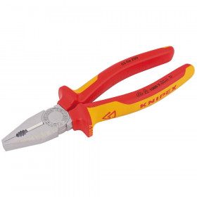 Knipex 81212 03 06 200 Sbe Fully Insulated Combination Pliers, 200Mm each