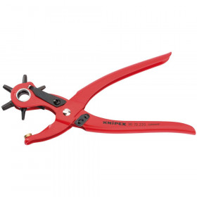 Knipex 87161 90 70 220 Sbe 6 Head Revolving Punch Pliers, 220Mm each