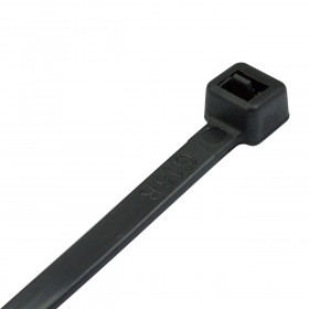 Krimpterm Ct10-B 368Mm X 4.8Mm (22Kg) Black Nylon Cable Ties (100 Pack)