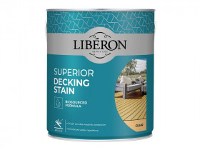 Liberon 126119 Superior Decking Stain Clear 2.5 Litre
