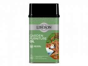 Liberon 126173 Garden Furniture Oil Teak 1 Litre