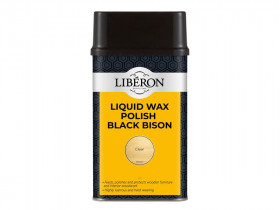 Liberon 126887 Liquid Wax Polish Black Bison Clear 500Ml