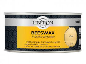 Liberon 126897 Beeswax Paste Clear 500Ml