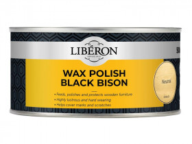Liberon 126878 Black Bison Wax Paste Neutral 500Ml