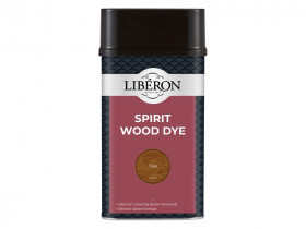 Liberon 126792 Spirit Wood Dye Teak 1 Litre