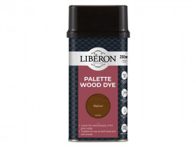 Liberon 126736 Palette Wood Dye Walnut 250Ml