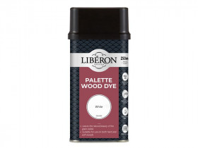 Liberon 126726 Palette Wood Dye White 250Ml