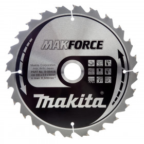 Makita B-08408 Makforce Tct Circular Saw Blade For Wood 235 X 30Mm X 24T