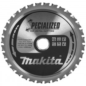Makita B-47036 Specialized Circular Saw Blade For Metal Cutting 150Mm X 20Mm X 32T