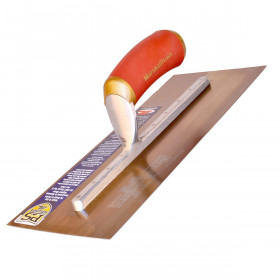 Marshalltown Mpb1Gsd Gold Stainless Steel Plasterers Trowel 11 X 4.1/2 Inch