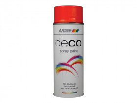 Motip® 01605 Deco Spray Paint High Gloss Ral 2004 Pure Orange 400Ml