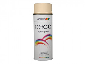Motip® 01610 Deco Spray Paint High Gloss Ral 1015 Light Ivory 400Ml