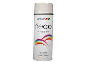 Motip® 01693 Deco Spray Paint High Gloss Ral 7035 Light Grey 400Ml