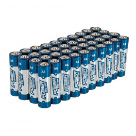 Powermaster 827540 Aa Super Alkaline Battery Lr6 40Pk, 40Pk Each 40