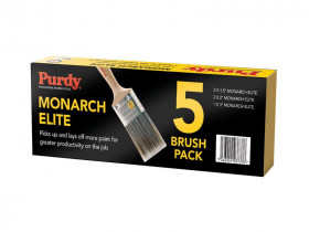 Purdy® ME5 Monarch™ Elite™ Paint Brush Set, 5 Piece