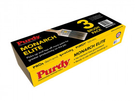 Purdy® MONSPEC3 Monarch™ Elite™ Paint Brush Set, 3 Piece
