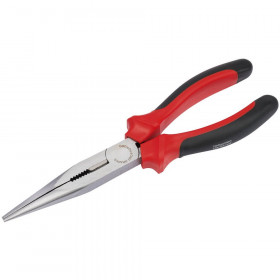 Redline 68300 Heavy Duty Long Nose Pliers With Soft Grip Handles, 200Mm each