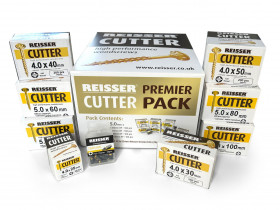 Reisser PREMPACKCUTT Cutter Premier Pack Including 1 Box Of Pz2X25Mm  Torsion Bits (20Pcs)