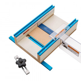 Rockler 996182 Table Saw Small Parts Sled, 12in X 15-1/2in X 3-1/2in Each 1