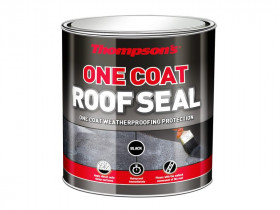 Ronseal 34750 Thompsonfts One Coat Roof Seal Black 5 Litre