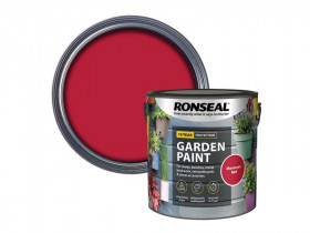Ronseal 39445 Garden Paint Moroccan Red 2.5 Litre