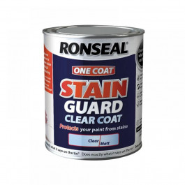 Ronseal Stain Guard Clear Coat Matt Range