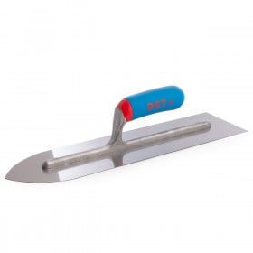 Rst Rtr201S Carbon Steel Flooring Trowel With Soft Touch Handle 16 X 4 1/2In