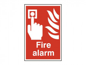 Scan 1400 Fire Alarm - Pvc Sign 200 X 300Mm