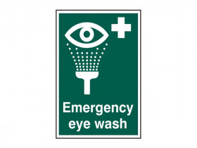 Scan 1554 Emergency Eye Wash - Pvc Sign 200 X 300Mm