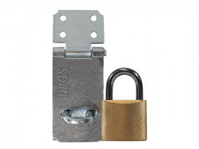 Scan YS-0003-64 Hasp And Staple 64Mm + 40Mm Padlock