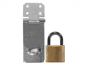 Scan YS-0003-89 Hasp And Staple 89Mm + 40Mm Padlock