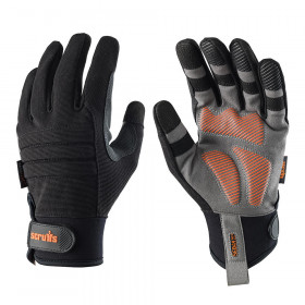 Scruffs T51000 Trade Work Gloves Black, L / 9 Each 1