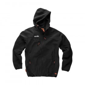 Scruffs T54854 Worker Softshell Jacket Black, Xxl Each 1