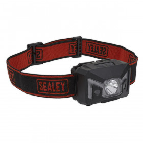 Sealey HT102R Rechargeable Head Torch 3W Cree Xpe Led Auto Sensor