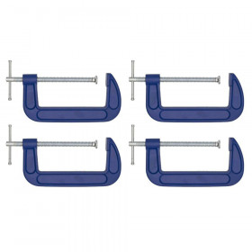 Sealey AK60064 G-Clamp 150Mm - Pack Of 4
