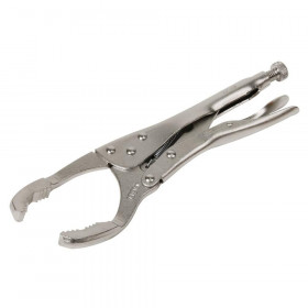 Sealey AK6423 Ø45-130Mm Oil Filter Locking Pliers - Angled