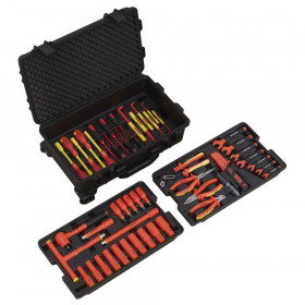 Sealey AK7939 1000V Insulated Tool Kit 1/2inSq Drive 49Pc
