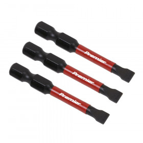 Sealey AK8227 Slotted 5.5Mm Impact Power Tool Bits 50Mm - 3Pc