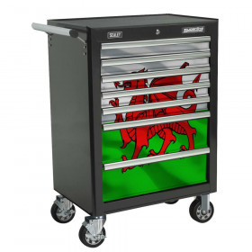Sealey AP26479TBWALES Wales Graphics 7 Drawer Rollcab Kit