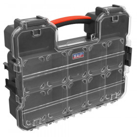 Sealey APAS10R Parts Storage Case With Fixed & Removable Compartments