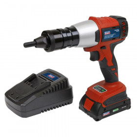 Sealey CP316 Brushless Cordless Nut Riveter 20V 2Ah Lithium-Ion