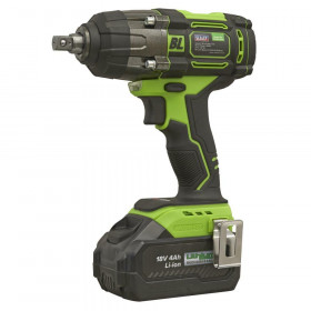 Sealey CP650LIHV Cordless Impact Wrench 18V 4Ah Lithium-Ion 1/2inSq Drive