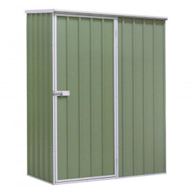 Sealey DG113 Dellonda Galvanized Steel Garden/Outdoor/Storage Shed, 1.5 X 0.8 X 1.9M, Pent Style Roof - Green