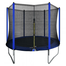 Sealey DL67 Dellonda 8Ft Heavy-Duty Outdoor Trampoline With Safety Enclosure Net