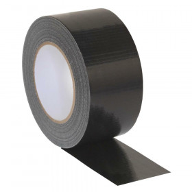 Sealey DTB75 Black Duct Tape 75Mm X 50M