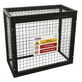 Sealey GCSC247 Safety Cage - 2 X 47Kg Gas Cylinders